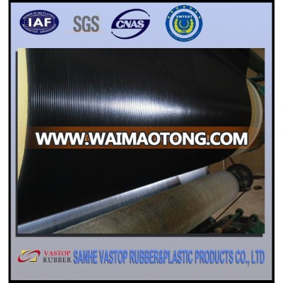 Glossy rubber insulation sheet