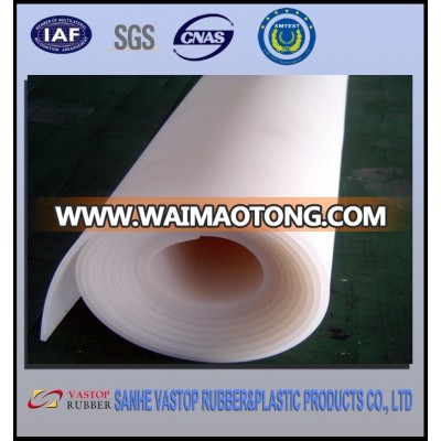 Sticky transparent silicone sheet